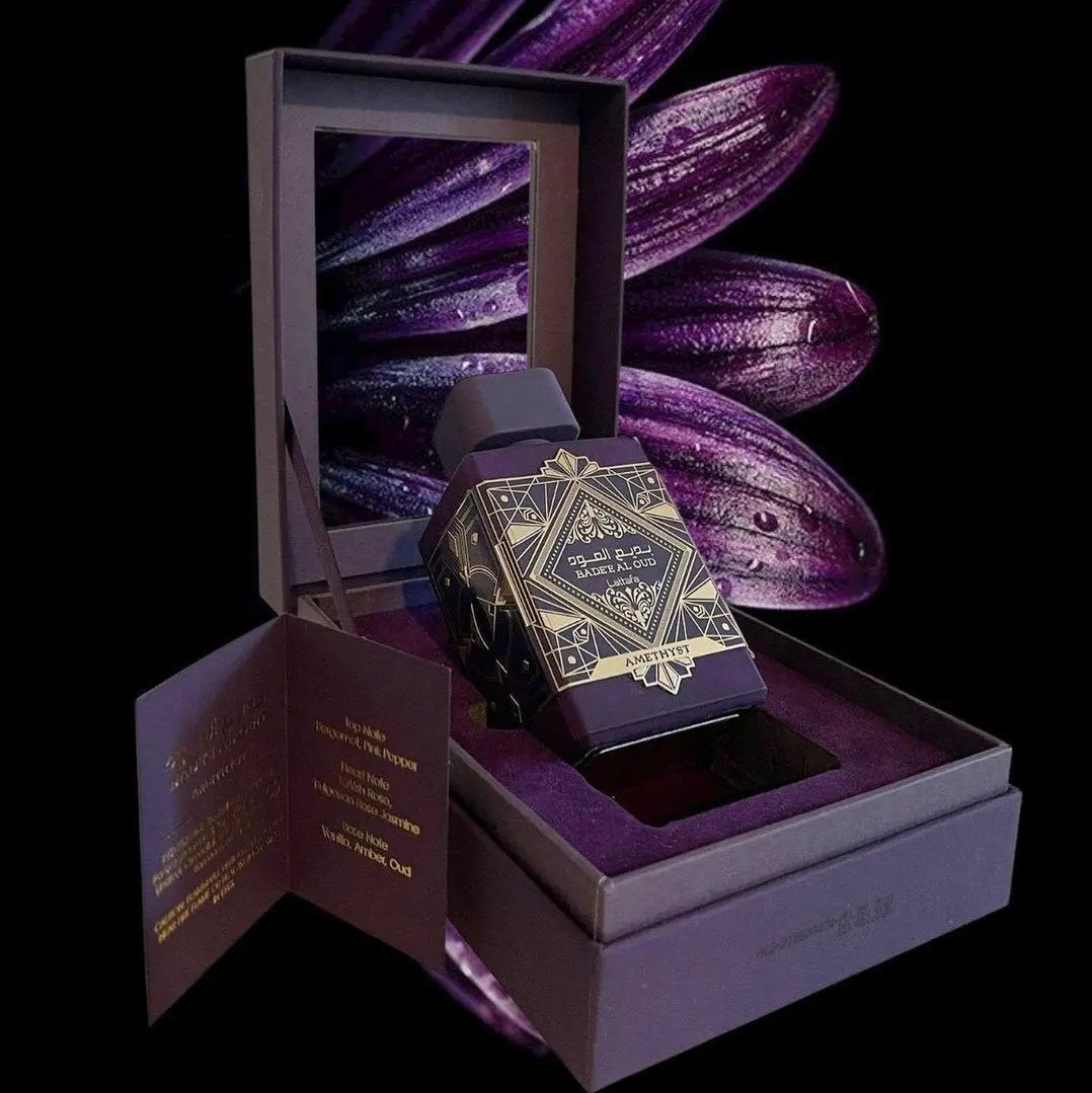 Badee Al Oud – Amethyst Eau De Parfum 100ml | Inspired by Sweet Amber-Oud Signatures