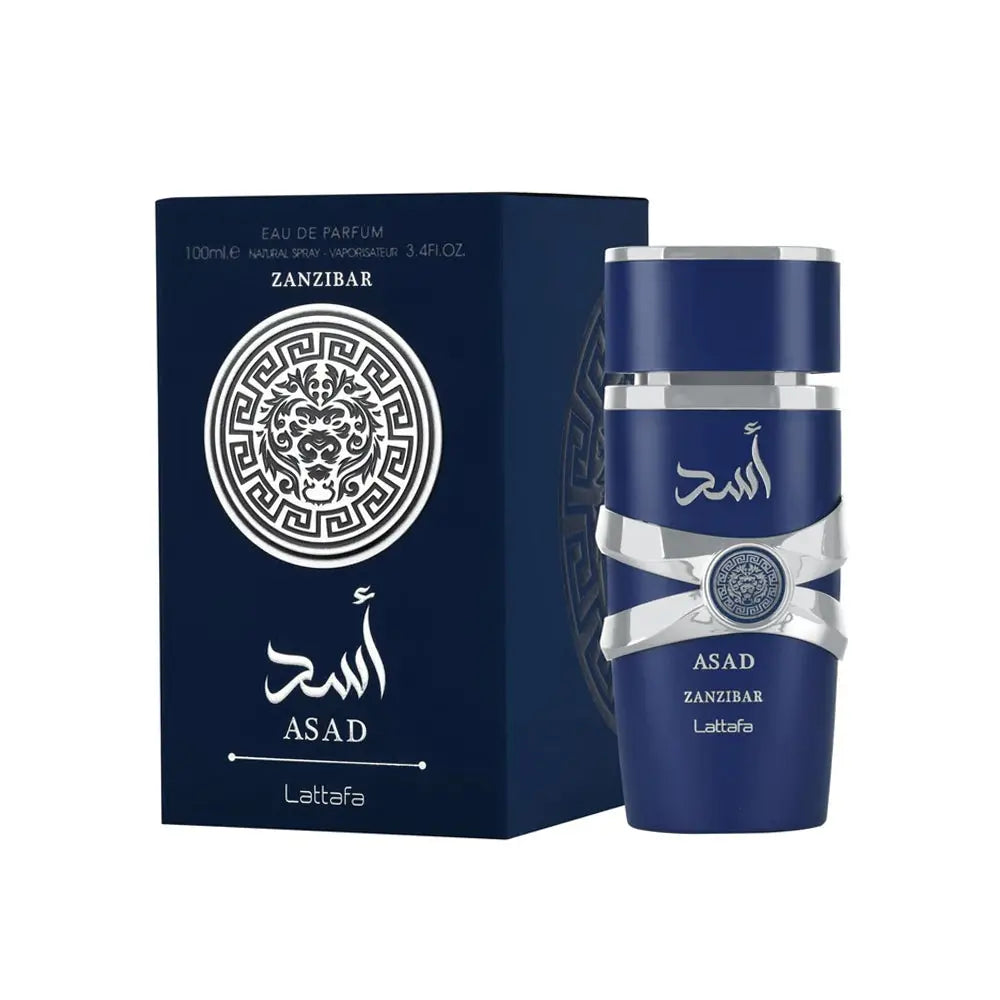 Asad Zanzibar Eau De Parfum 100ml | Inspired by Tropical Spiced Woods